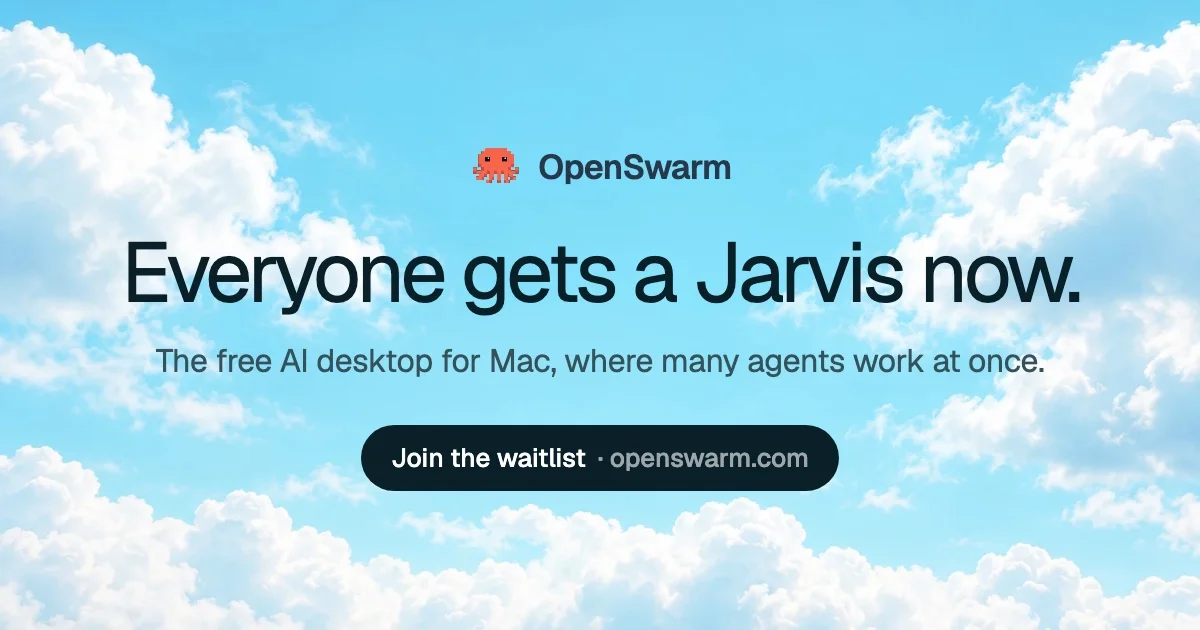 OpenSwarm · OG images · Playful · Minimal screenshot