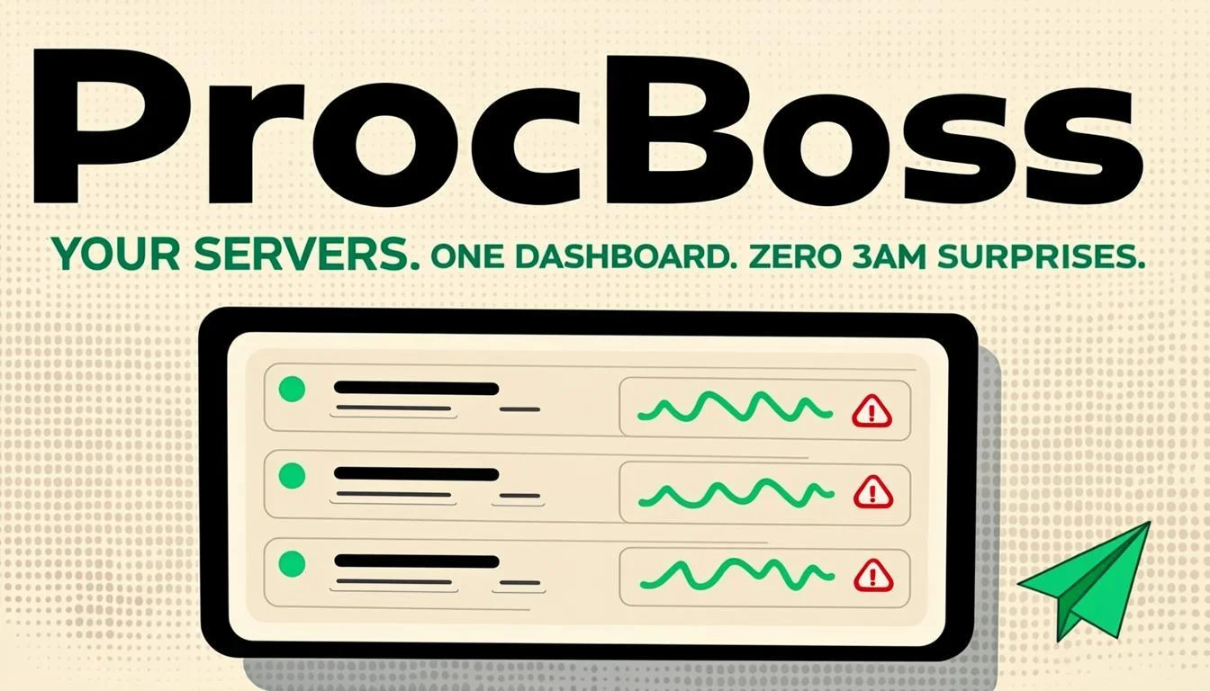 ProcBoss · OG images · Retro · Dark screenshot