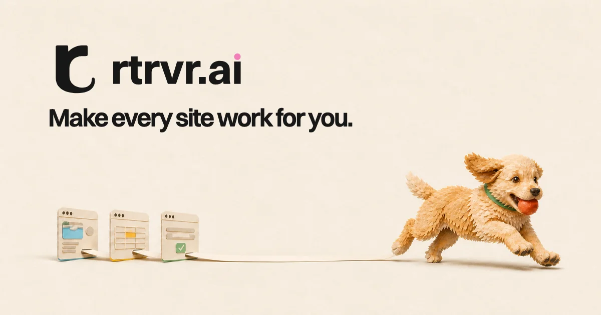 Retriever AI · OG images · Illustrated · Playful · Minimal screenshot