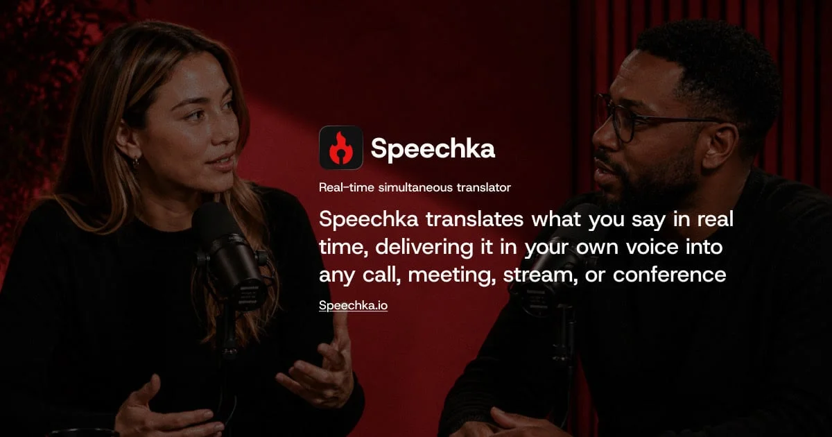 Speechka · OG images · Dark · Editorial screenshot