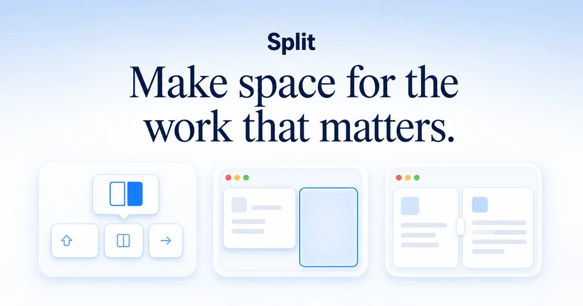 Split · OG images · Minimal · Editorial screenshot