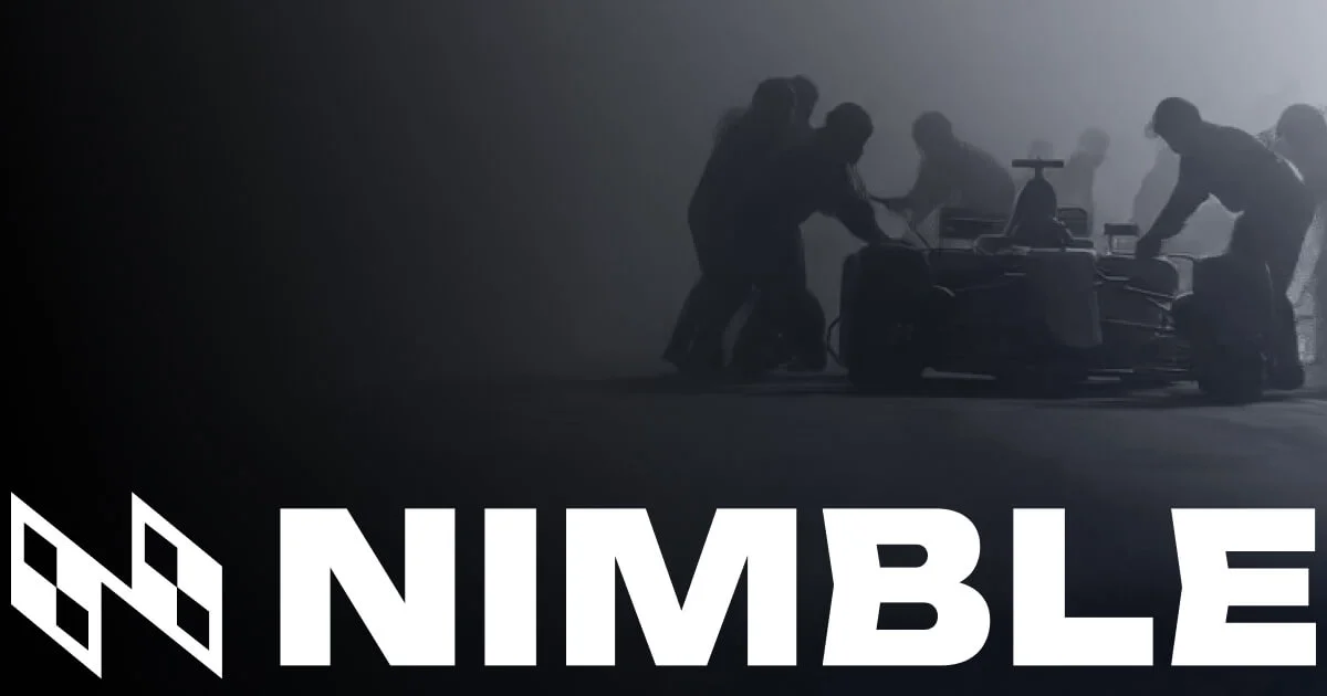Web Search Agents by Nimble · OG images · Dark · Editorial · Minimal screenshot
